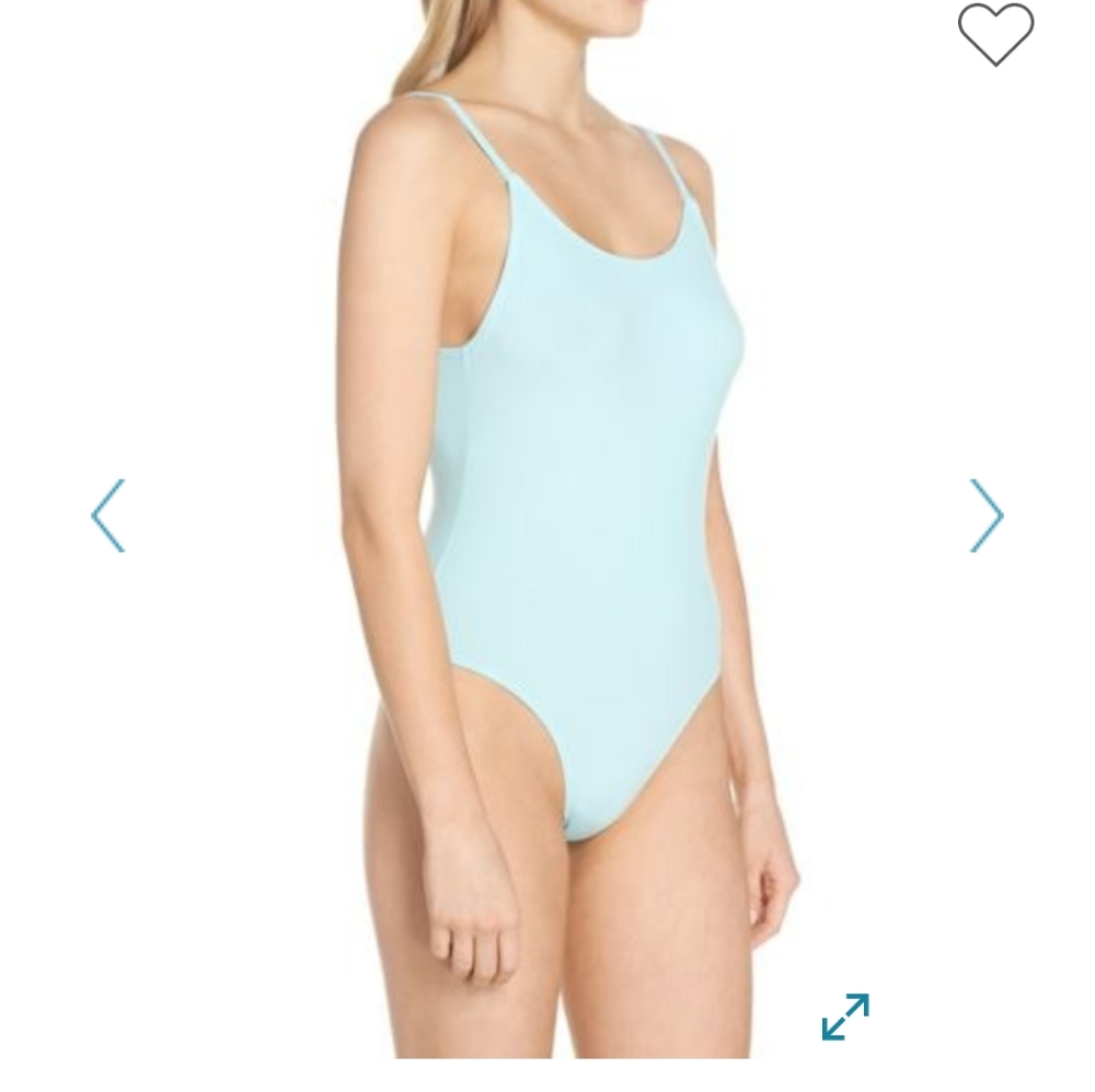 Honey Dew  Intimates Blue Body Suit